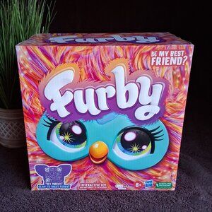 2023 "Hey Furby!" Coral – 25th Anniversary Interactive Toy, Brand New Sealed